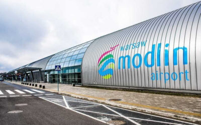 terminal lotniska w modlinie